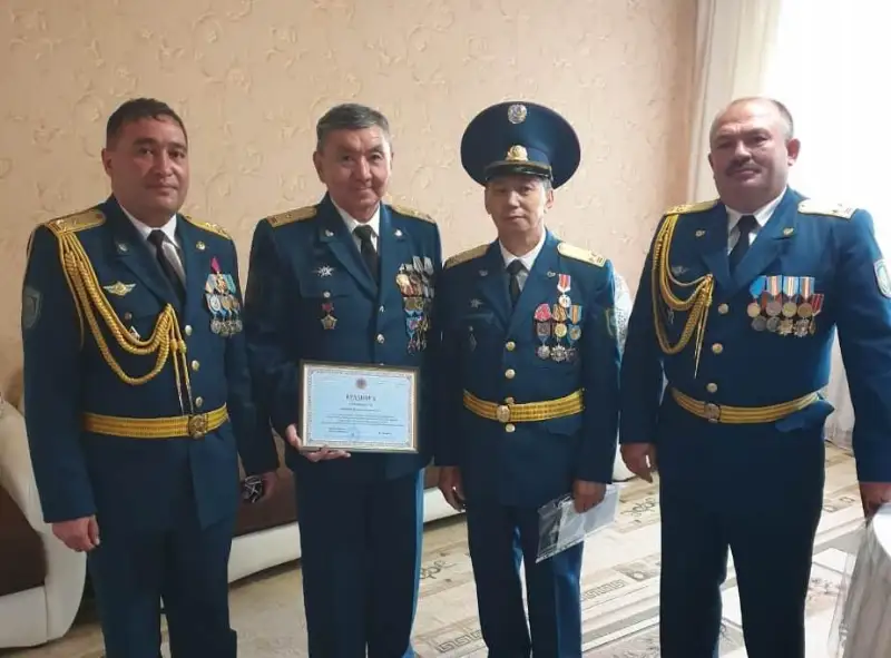 Ветеранов службы ЧС чествовали в Жамбылской области