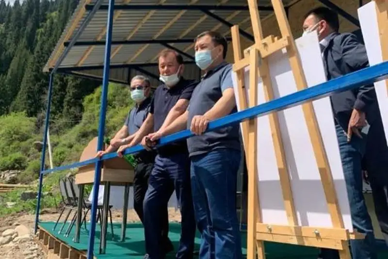 Селеопасные участки Алматинской области осмотрел вице-министр по ЧС