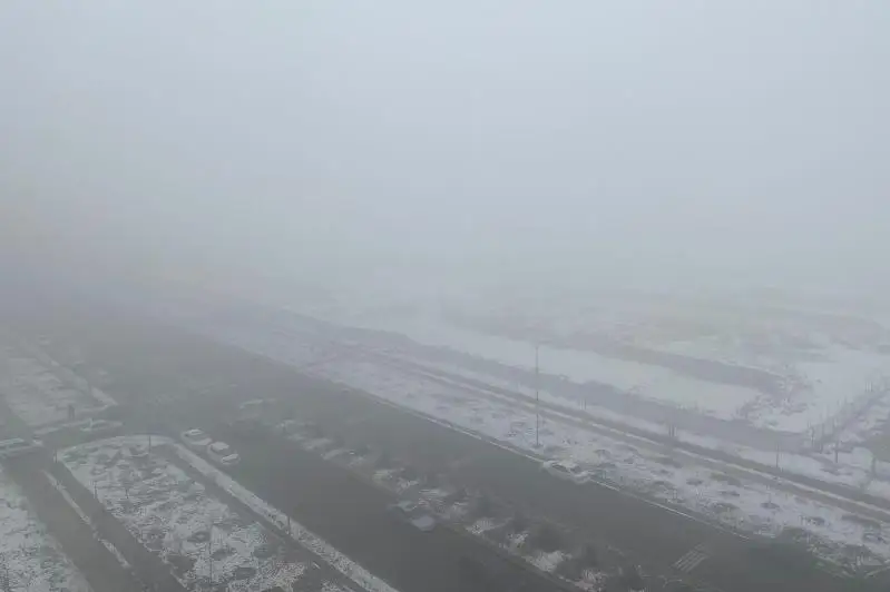 Алматы накрыл туман: аэропорт работает в штатном режиме