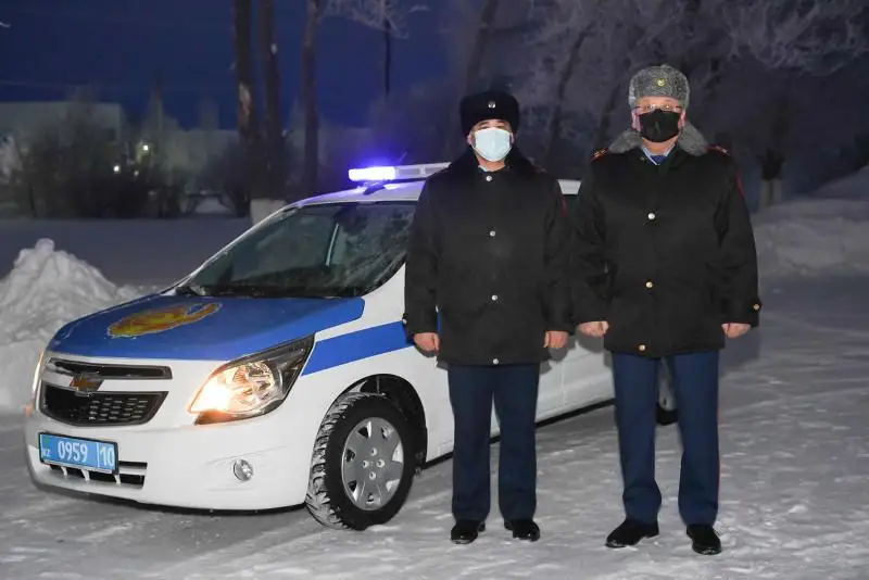 Обновлять материально-техническую базу полицейских продолжают в Костанайской области