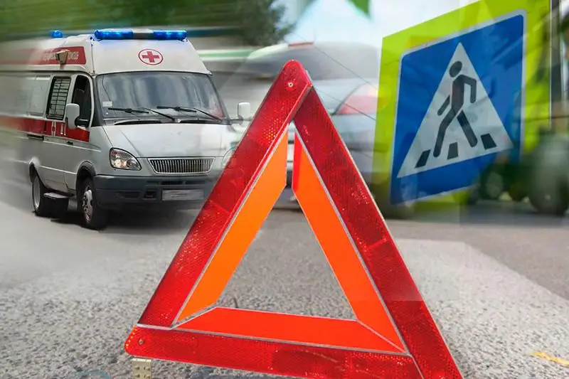 В Павлодаре на пешехода наехала легковушка