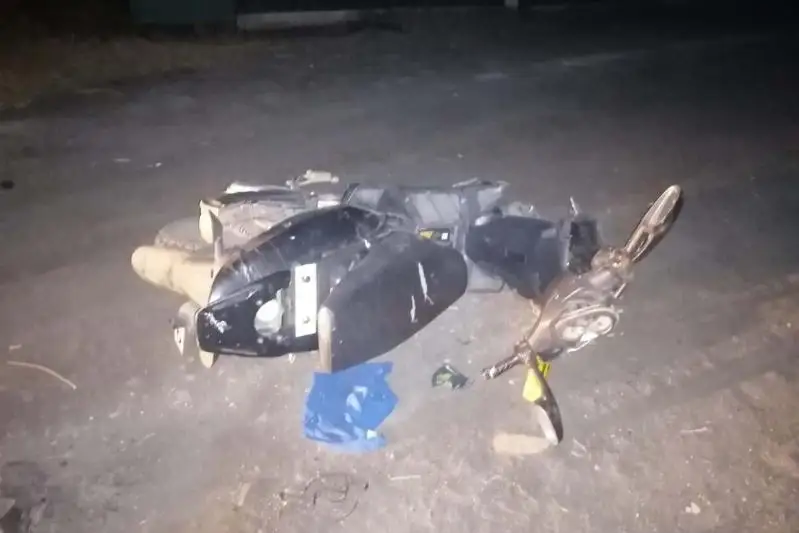 Водитель скутера погиб в ДТП в СКО