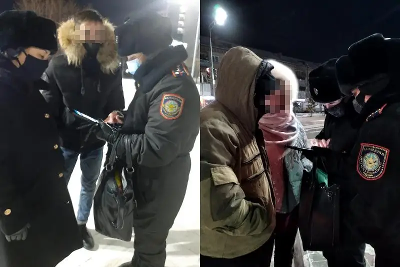 Petropavlda oıyn-saýyq oryndarynda túnde júrgen 15 jasóspirim anyqtaldy
