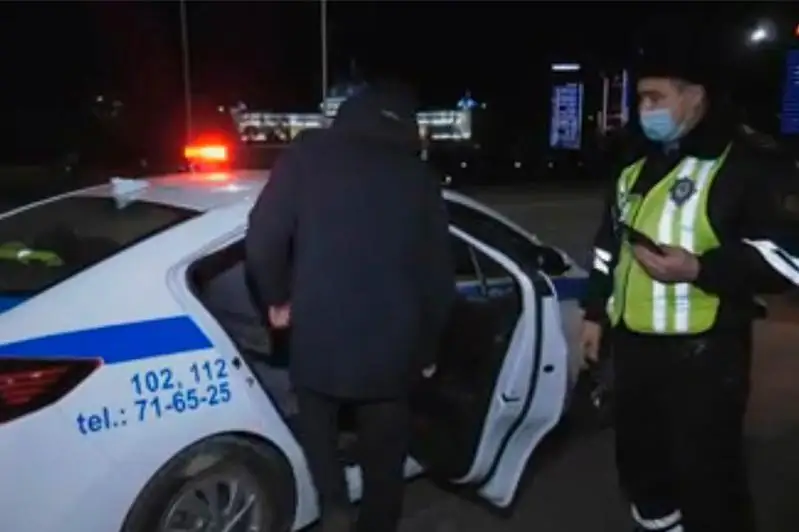 22 пьяных водителя задержали за одну ночь в Нур-Султане