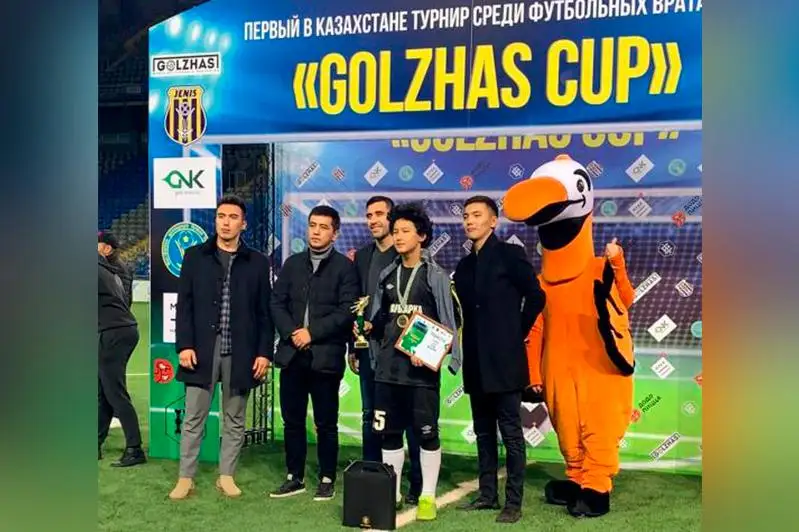 Восьмиклассник из Караганды стал лучшим футбольным вратарём Казахстана