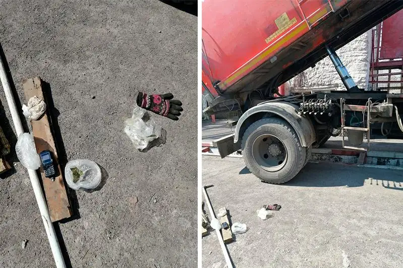 В мусоровозе пытались провезти запрещенные предметы на территорию колонии в Карагандинской области