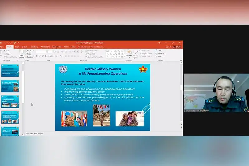 Военные реформы и миротворческую деятельность Казахстана обсудили в Лондоне