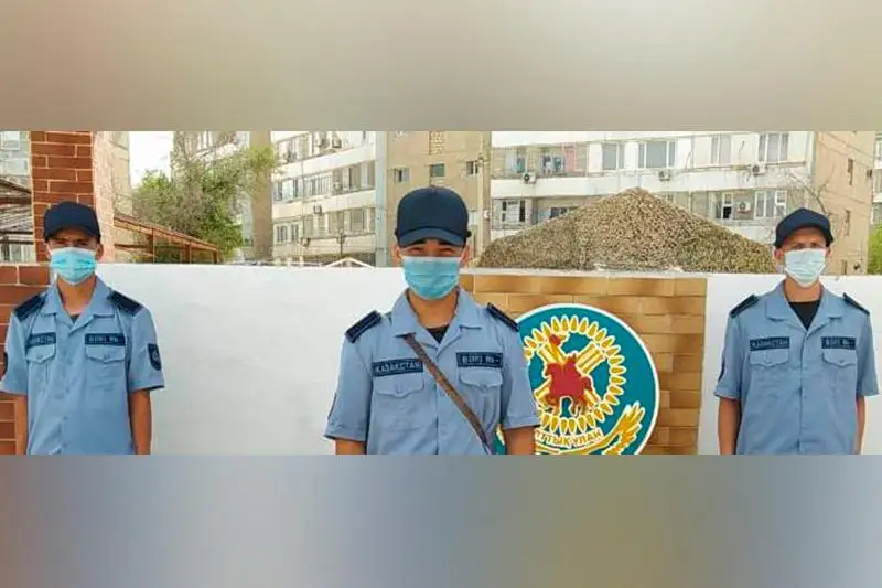 В Актау гвардейцы нашли 4-летнего ребенка