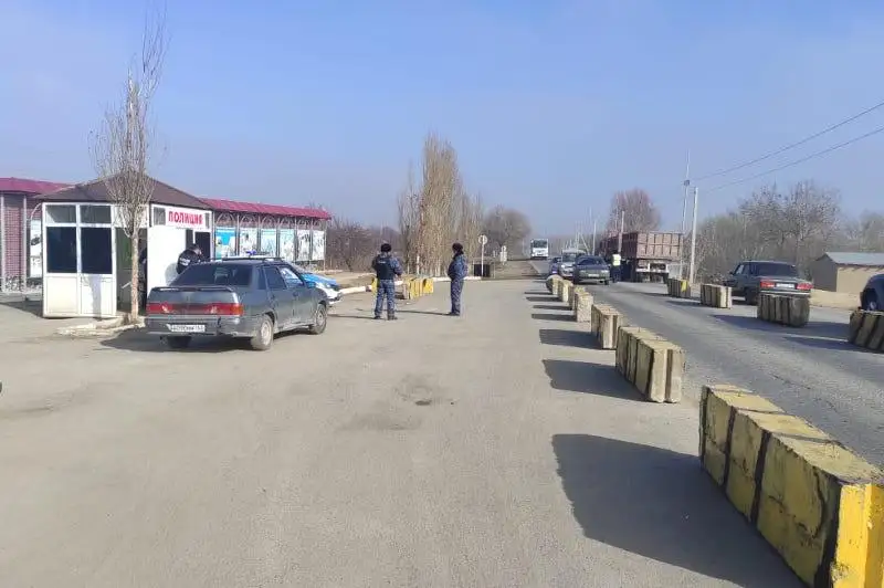 В Туркестанской области ветераны посетили блокпост