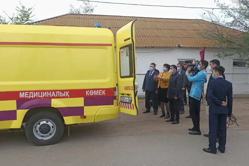 Атырау облысында Ресеймен шекарадағы ауылда жедел жәрдем бекеті ашылды
