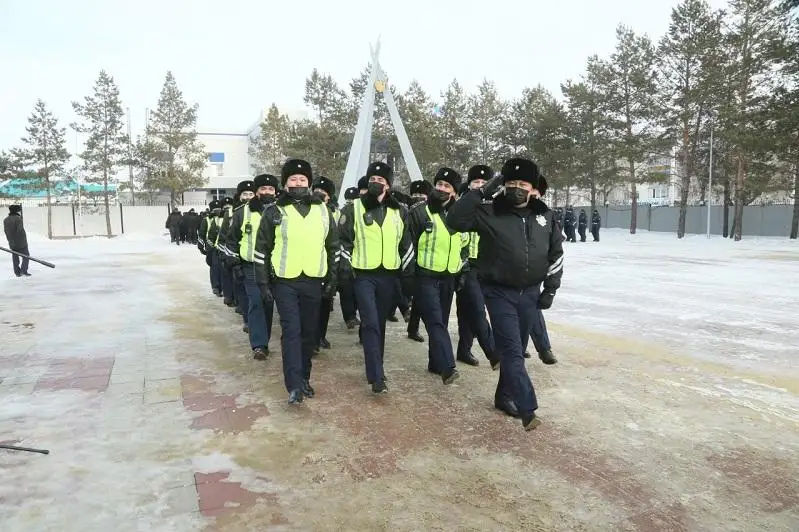 Более 50 благодарственных писем поступило в адрес костанайских патрульных