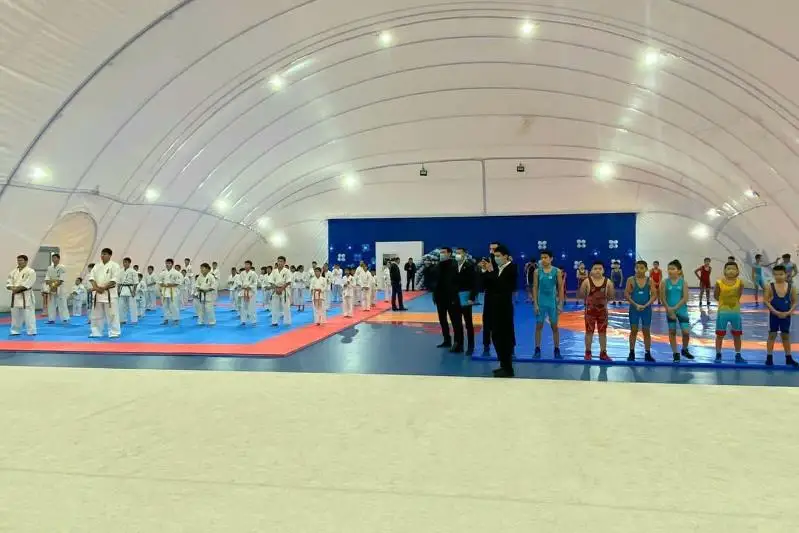 Современный многофункциональный спортивный комплекс открылся в Жанаозене