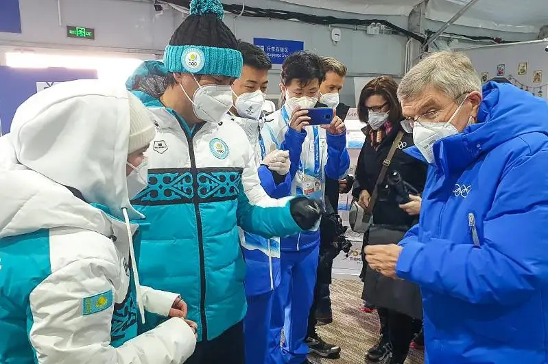 Как казахстанские спортсмены заселялись в олимпийскую деревню