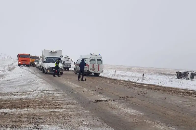 Снегопад в Актюбинской области: ситуацию на дорогах прокомментировали в ДЧС