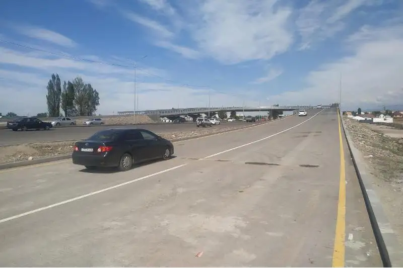 В Алматы близ рынка  «Алтын Орда» запустили эстакаду «Подкова»