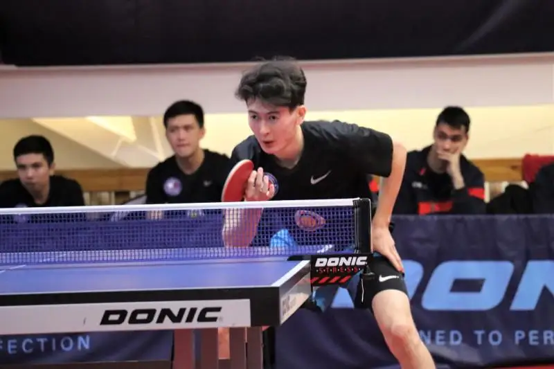 Стартовал открытый командный чемпионат Казахстана по настольному теннису