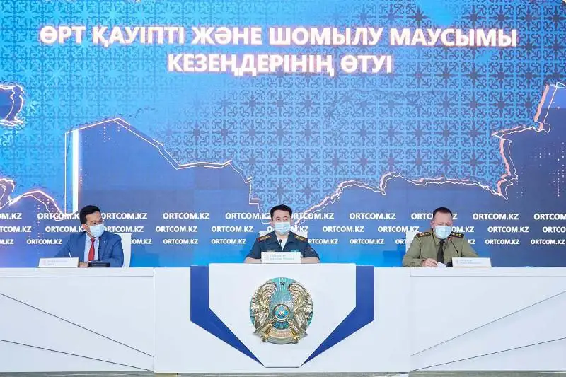 Основные причины природных пожаров назвали в МЧС РК