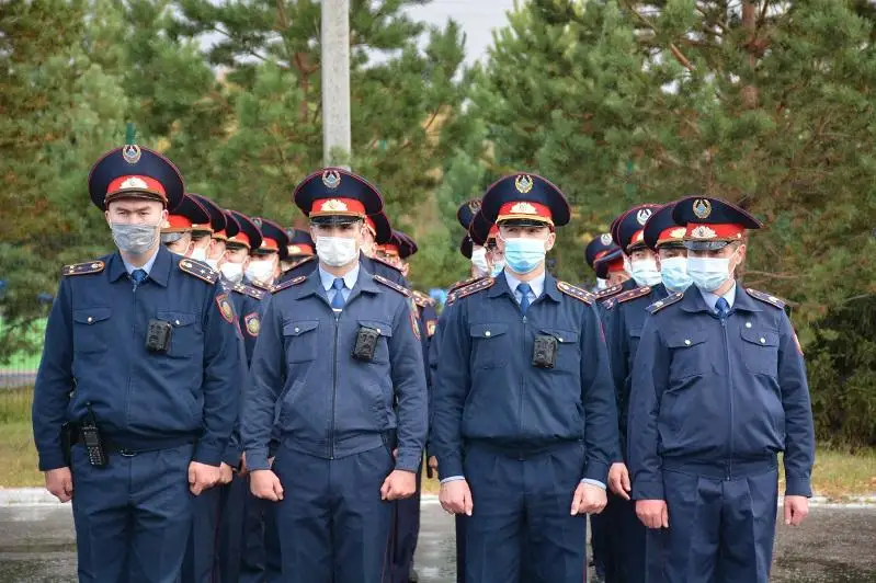 Звания и награды вручили полицейским СКО