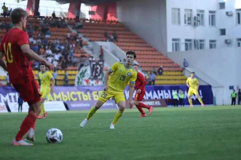 Молодежная сборная Казахстана проиграла  Бельгии в отборе на ЕВРО-2023