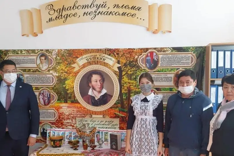 Русский национально-культурный центр открыли в павлодарской сельской школе