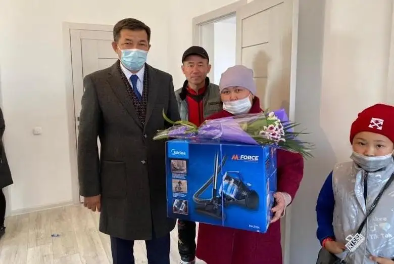 Qaraǵandy oblysynda jıyrma kóp balaly otbasy baspanaly boldy