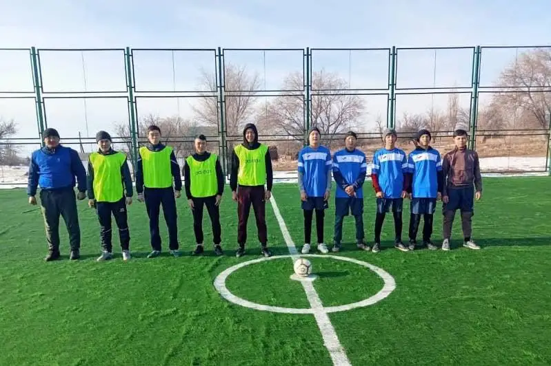 Новые спортивные объекты открывают в Кордайском районе Жамбылской области