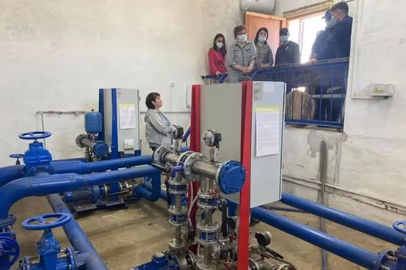 Резервуар Майского группового водопровода в Павлодарской области полностью очищен