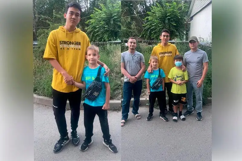 Polıtsııa balalardyń tóbelesi beınelengen vıdeo týraly málimet usyndy