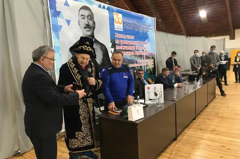 Белорусские атлеты дали показательные выступления в честь Кажымукана Мунайтпасова