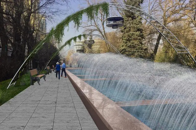 Каким станет фонтан «Неделька» в Алматы после реконструкции