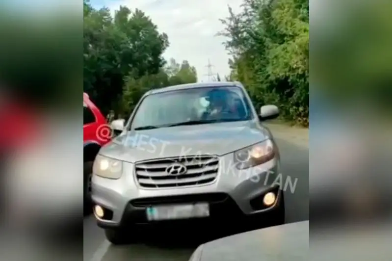 Выехавшего на «встречку» водителя накажут в Алматы