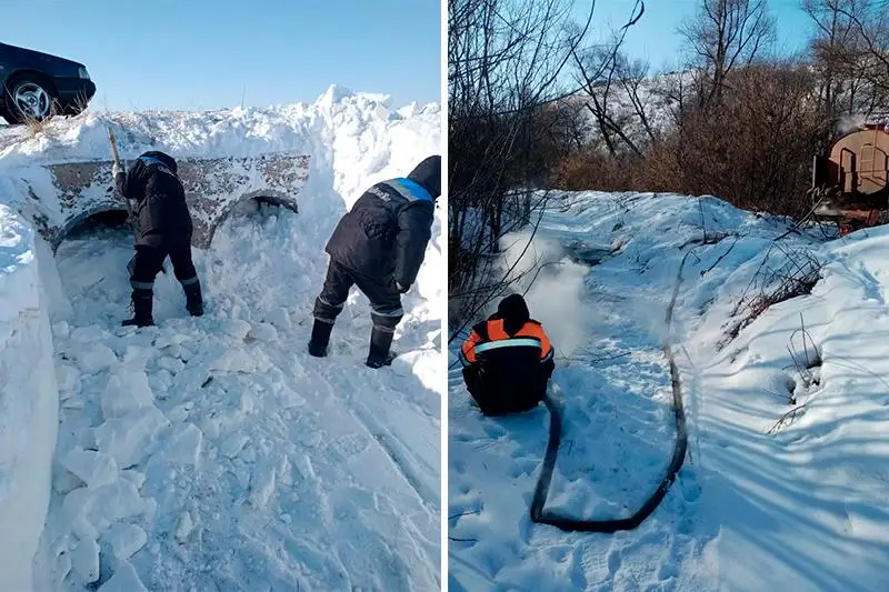 Противопаводковые мероприятия начаты в ВКО