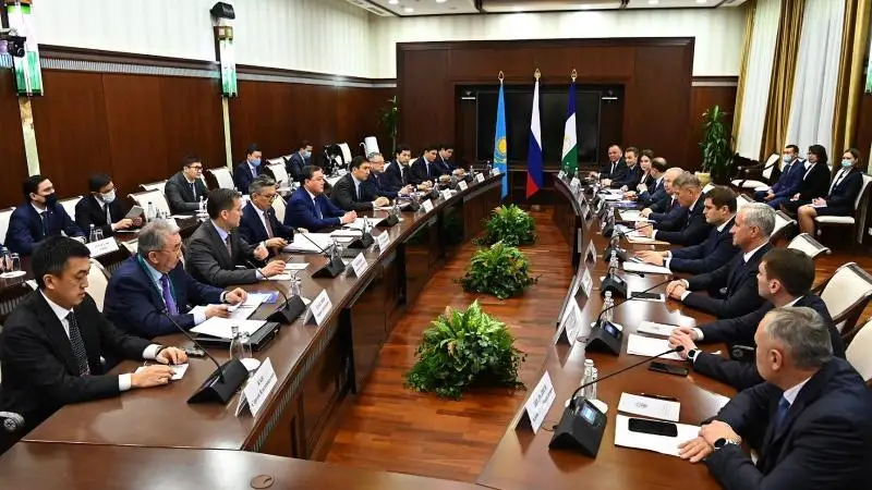 Аскар Мамин принял участие в Казахстанско-башкирском деловом форуме в Уфе
