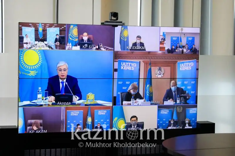 VI заседание НСОД под председательством Президента РК началось в Нур-Султане