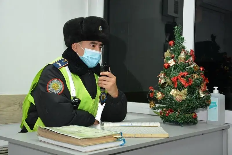 Как работали модульные посты полиции в праздничные дни в СКО