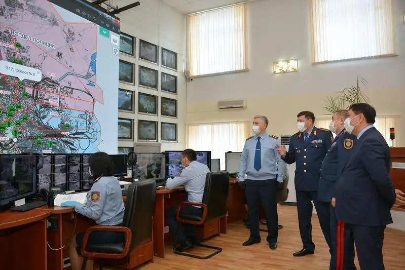 Ерлан Тургумбаев проверил работу полиции в северных регионах страны