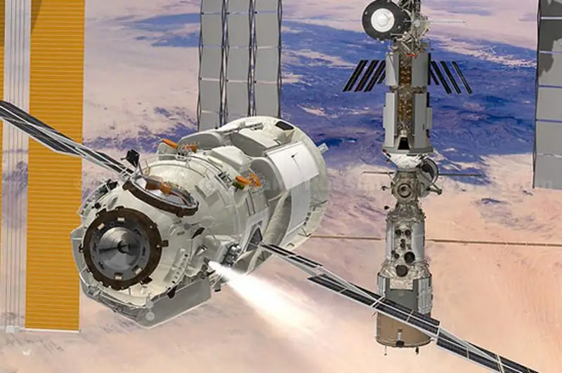 20-тонный модуль «Наука» в штатном режиме пристыковался к МКС