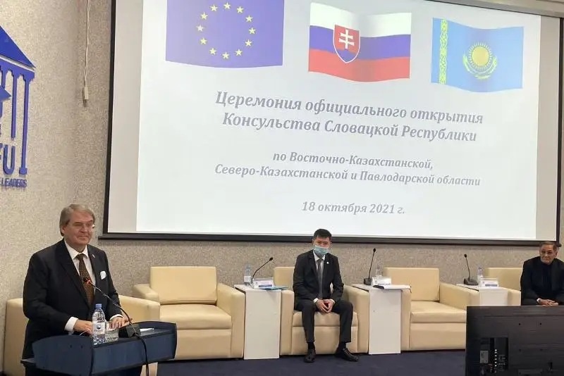 Óskemende Slovakııa Respýblıkasynyń konsýldyǵy ashyldy
