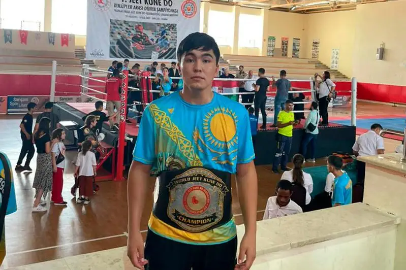 Нурболат Акылбек стал чемпионом мира по боевому Джит Кун До