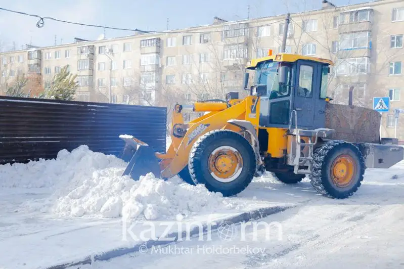 КСК и ОСИ будут штрафовать за несвоевременную уборку снега в Нур-Султане