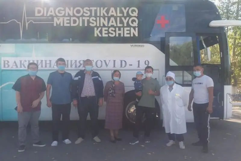 Более 95 % населения вакцинированы в одном из районов Акмолинской области