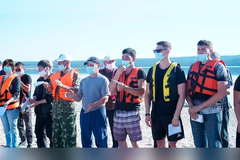 Купальный сезон: новый спасательный пост открыли в Зеренде