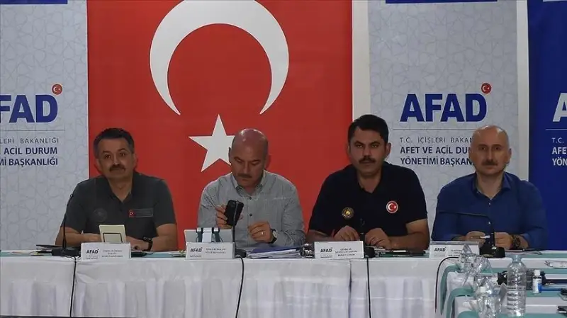 Лесные пожары в Турции больше не угрожают населенным пунктам - министр