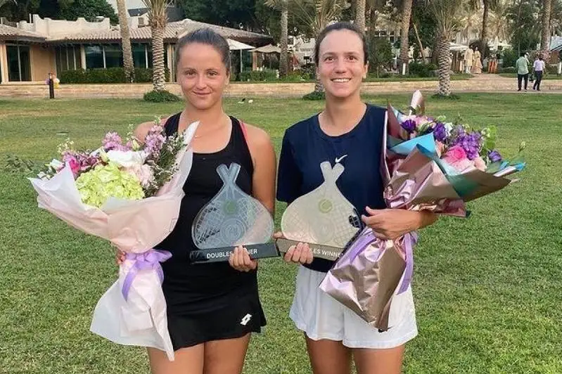 Анна Данилина выиграла восьмой титул ITF в сезоне в парном разряде