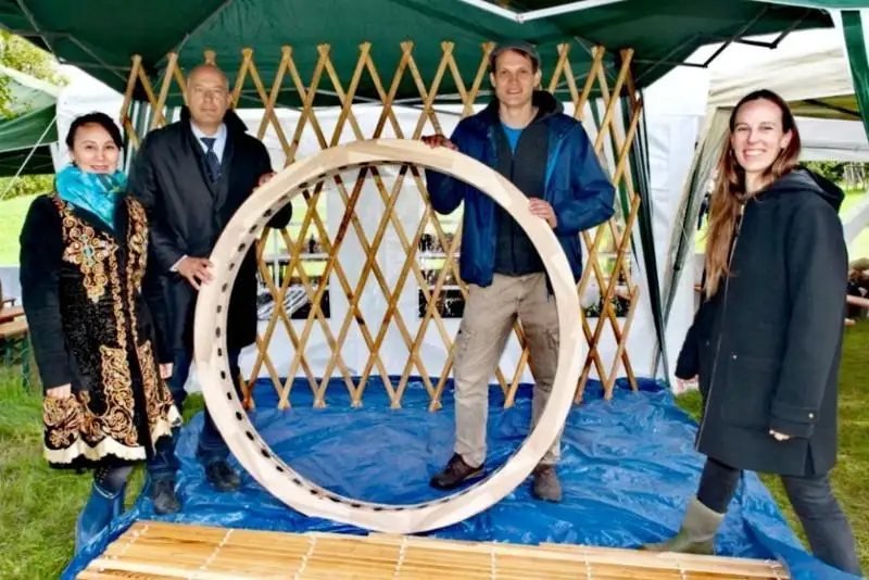 В Баварии провели фестиваль «Юрта-Фест 2021»