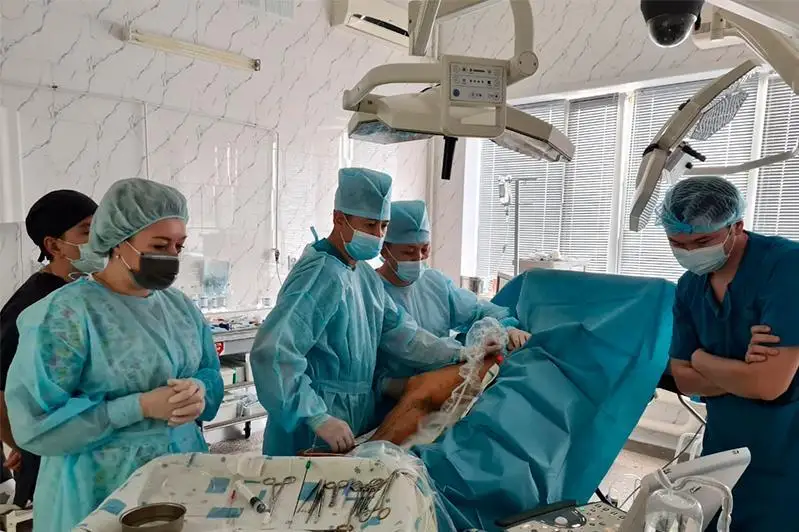 Aqmolada alǵash ret varıkozdy tamyrlarǵa lazerlik ota jasaldy