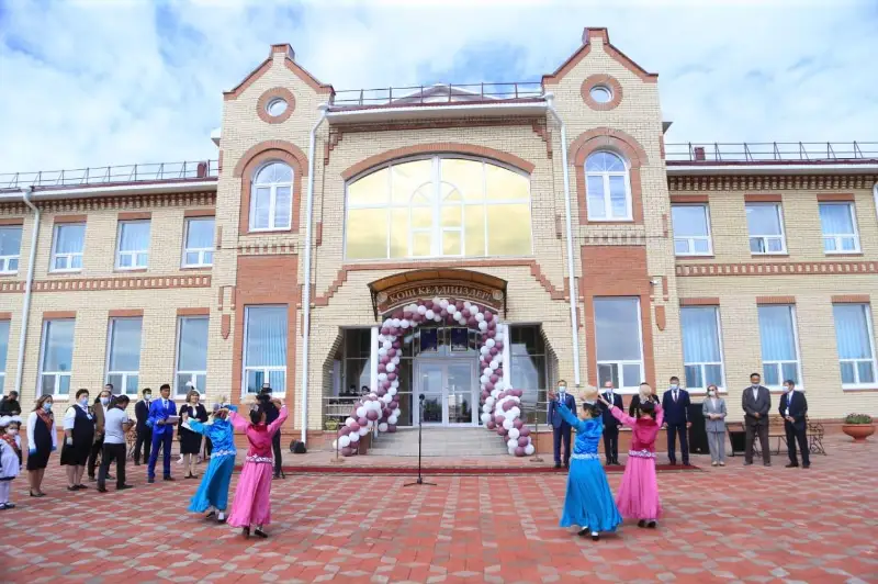 Новую школу с госязыком обучения открыли в районе Костанайской области