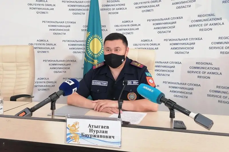 Леса патрулируют с воздуха из-за пожаров в Акмолинской области