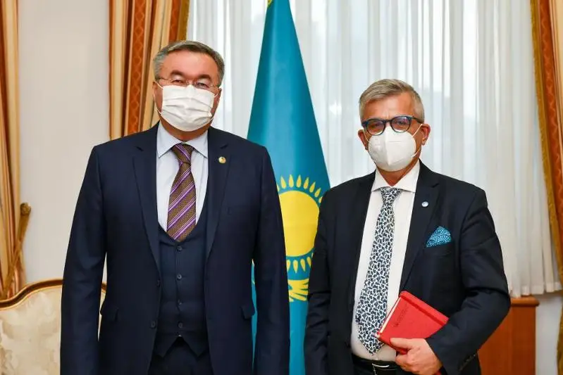 Мухтар Тлеуберди принял делегацию Управления Верховного комиссара ООН по правам человека