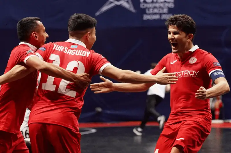Футзал: «Кайрат» и «Атырау» сыграют первые матчи в основном раунде Лиги чемпионов